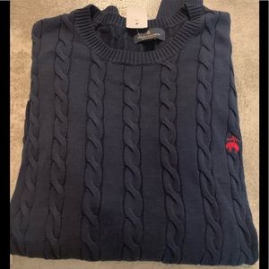 Brooks Brothers navy sweater. NWT Xl